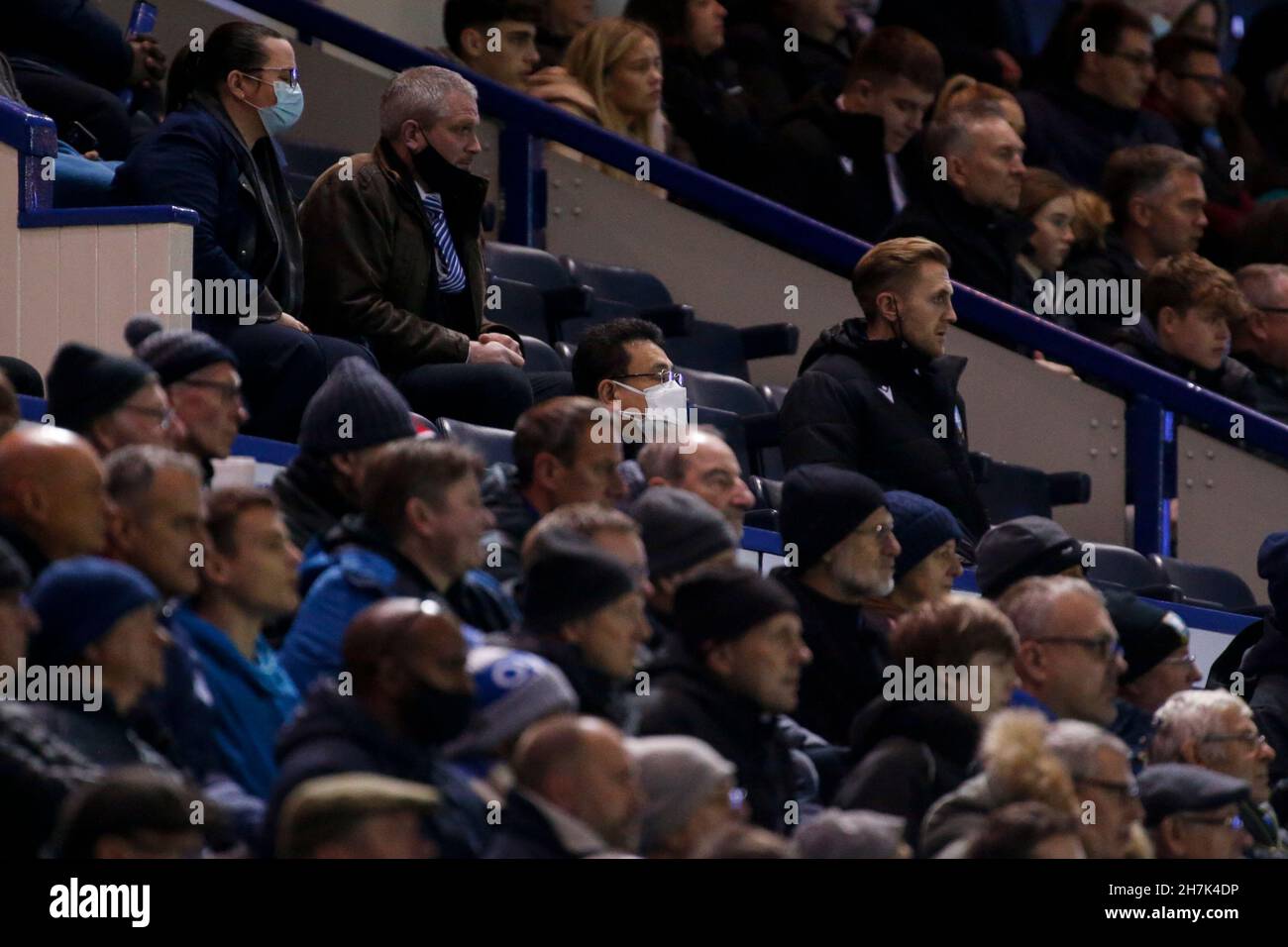 Sheffield, UK. 23rd Nov, 2021. Sheffield Wednesday Chairman Dejphon Chansiri in attendance at tonights game in Sheffield, United Kingdom on 11/23/2021. (Photo by Ben Early/News Images/Sipa USA) Credit: Sipa USA/Alamy Live News Stock Photo