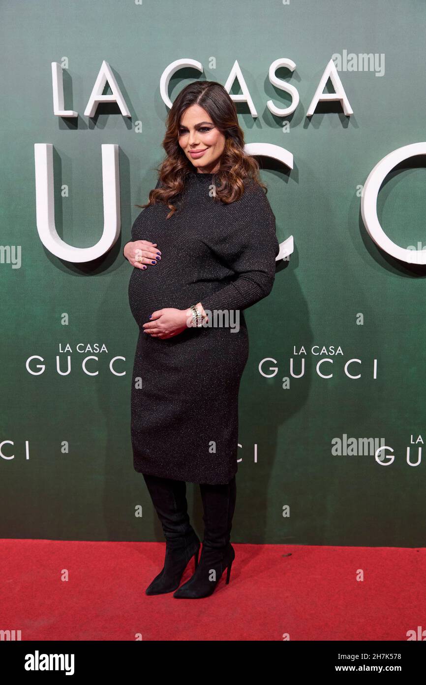 Madrid. Spain. 20211123, Marisa Jara attends 'House of Gucci' Premiere at  Callao Cinema on November 23, 2021 in Madrid, Spain Credit: MPG/Alamy Live  News Stock Photo - Alamy
