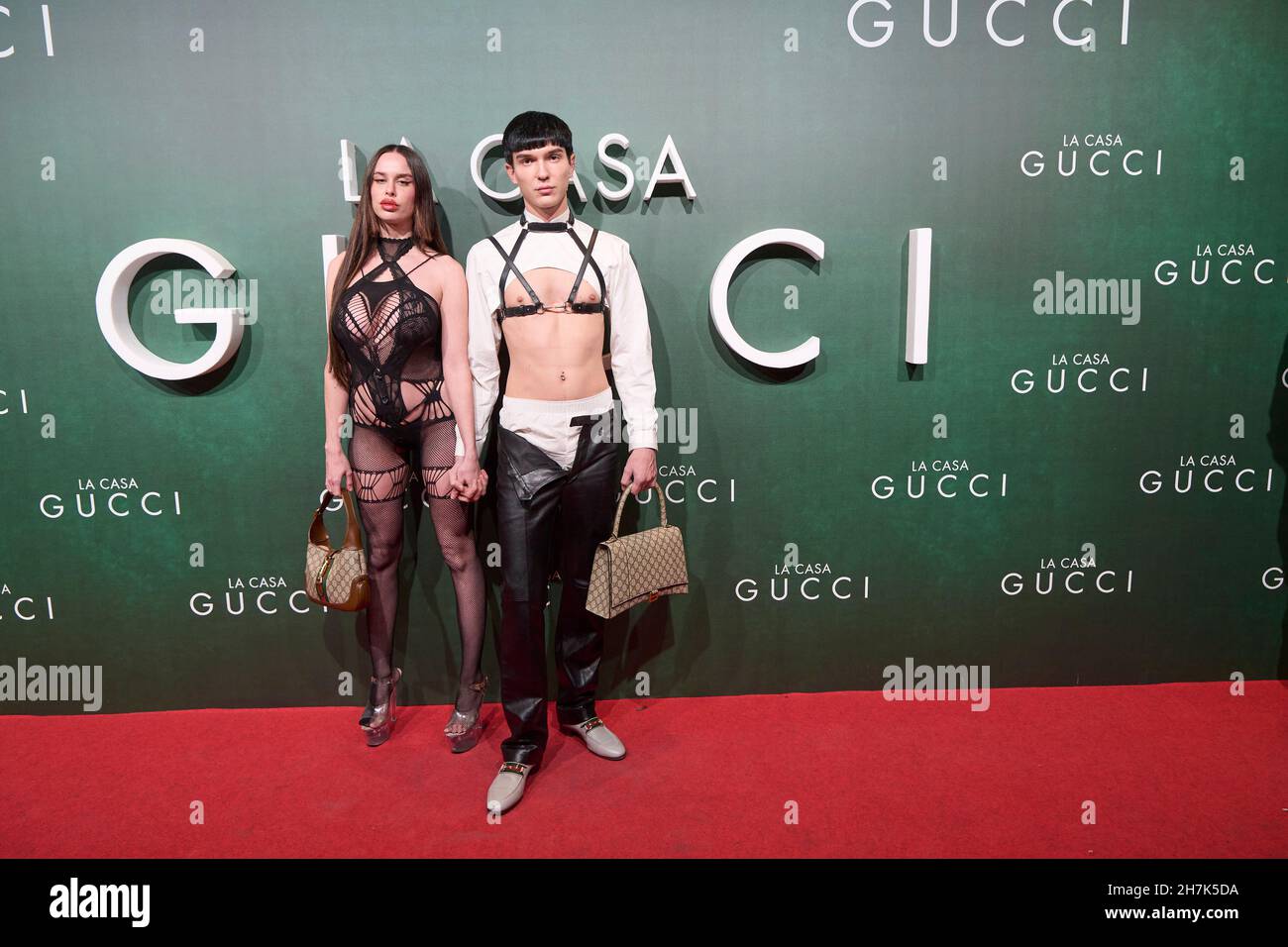 Madrid. Spain. 20211123, Maria Forque attends 'House of Gucci' Premiere at  Callao Cinema on November 23, 2021 in Madrid, Spain Credit: MPG/Alamy Live  News Stock Photo - Alamy