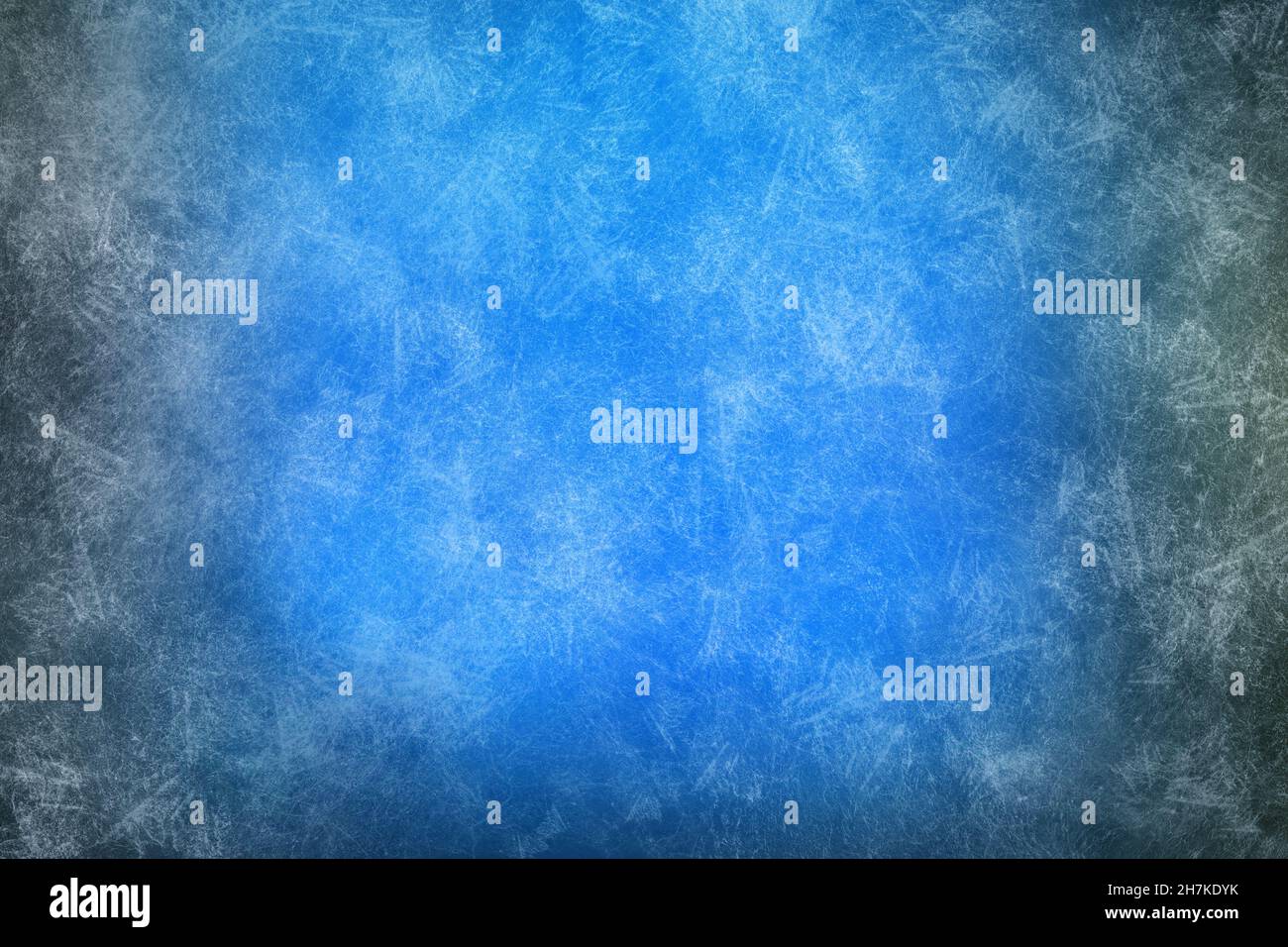 Frozen pattern on glass Vivid textured surface Abstract winter texture Stock Photo