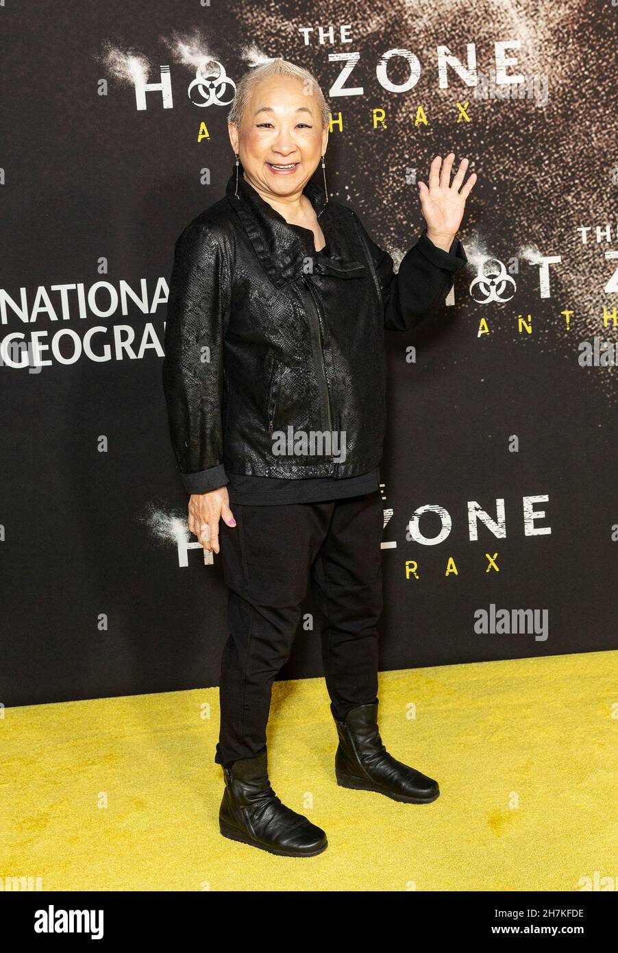 New York, United States. 22nd Nov, 2021. Lori Tan Chinn attends premiere of National Geographic's “THE HOT ZONE: ANTHRAX” at Jazz at Lincoln Center (Photo by Lev Radin/Pacific Press) Credit: Pacific Press Media Production Corp./Alamy Live News Stock Photo