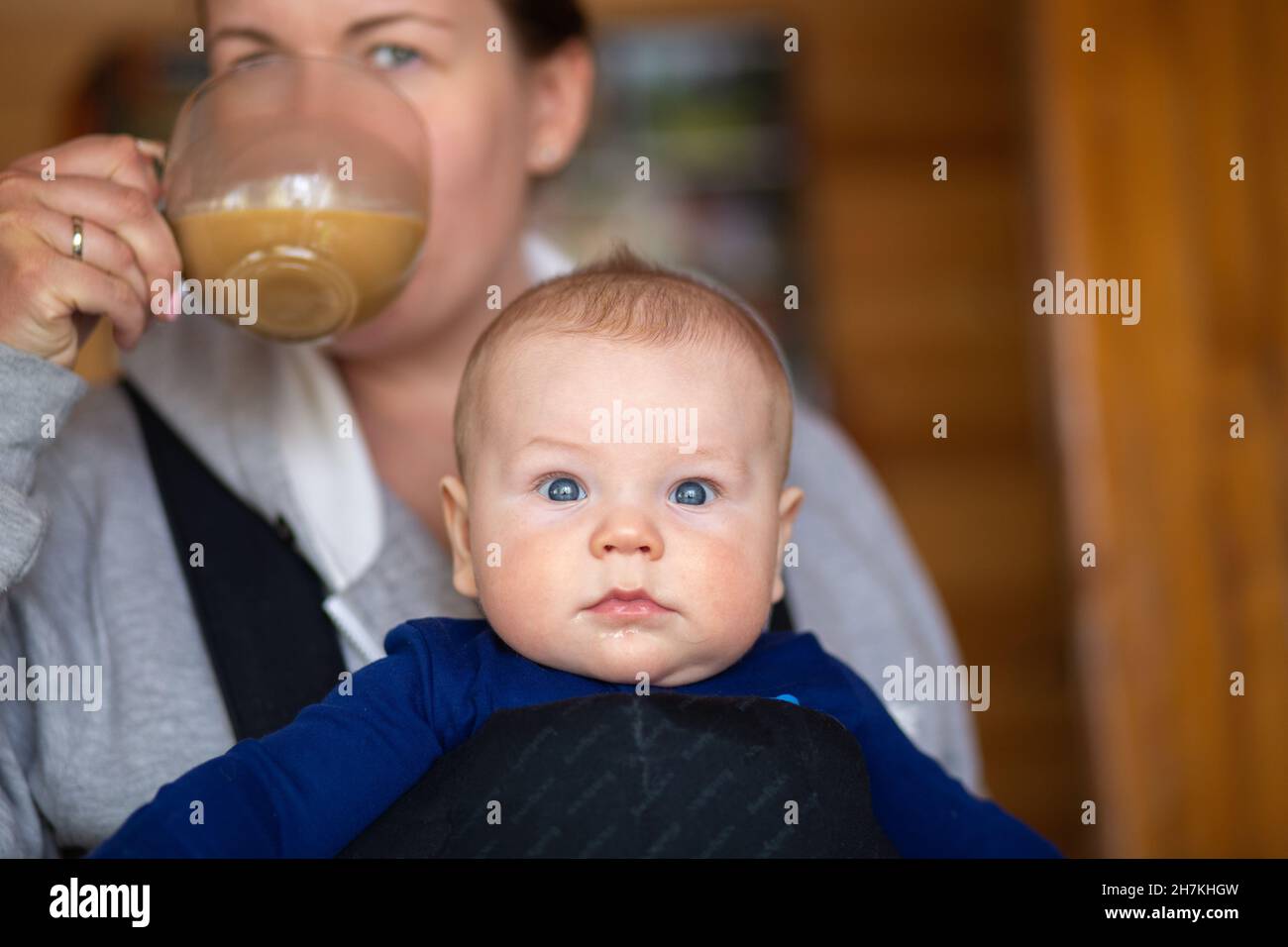 Russia mother and baby hi-res stock photography and images - Alamy - Mother'S Coffee And Baby'S Cell Growth Health