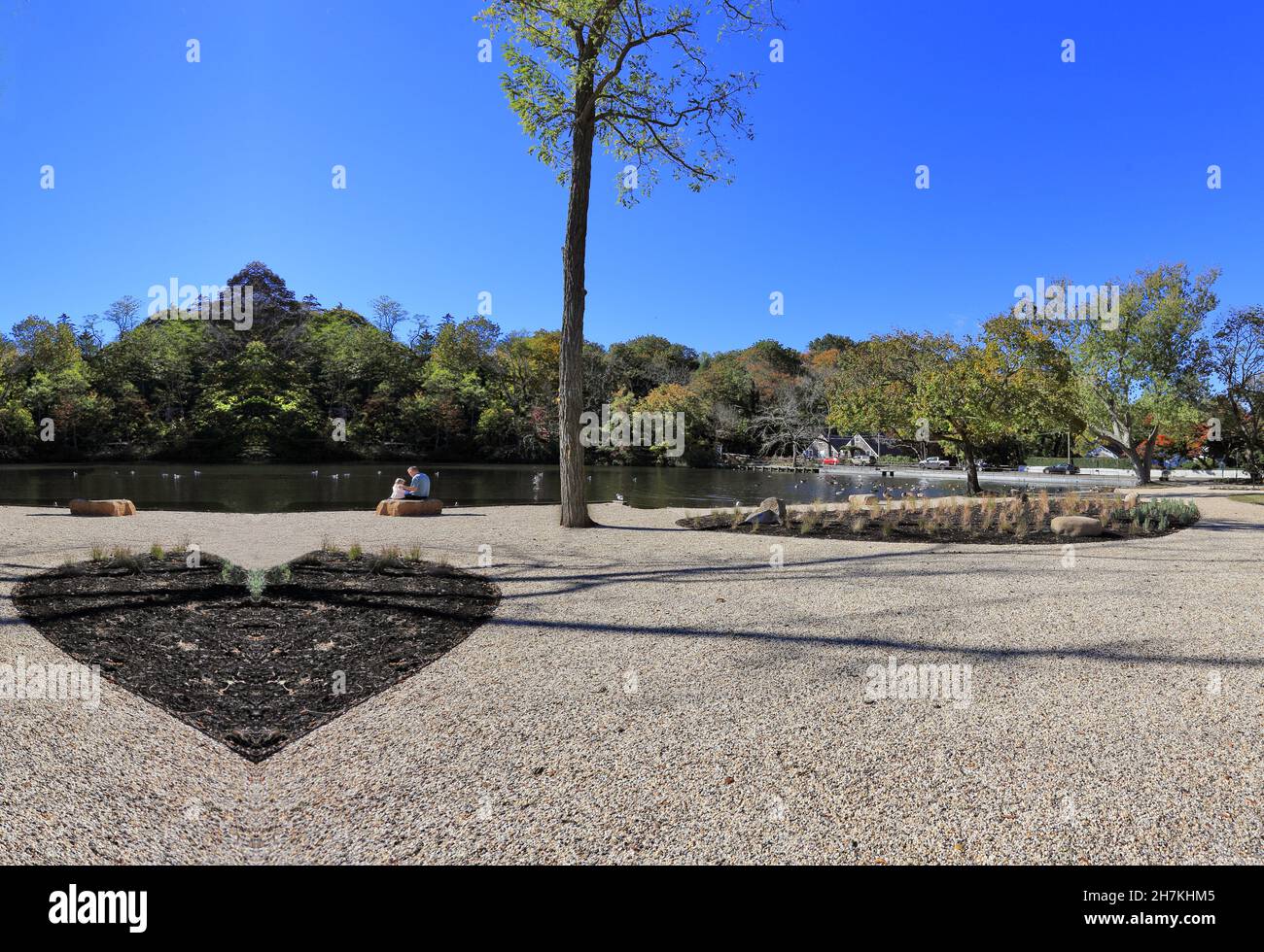 The Mill Pond Stony Brook Long Island New York Stock Photo - Alamy