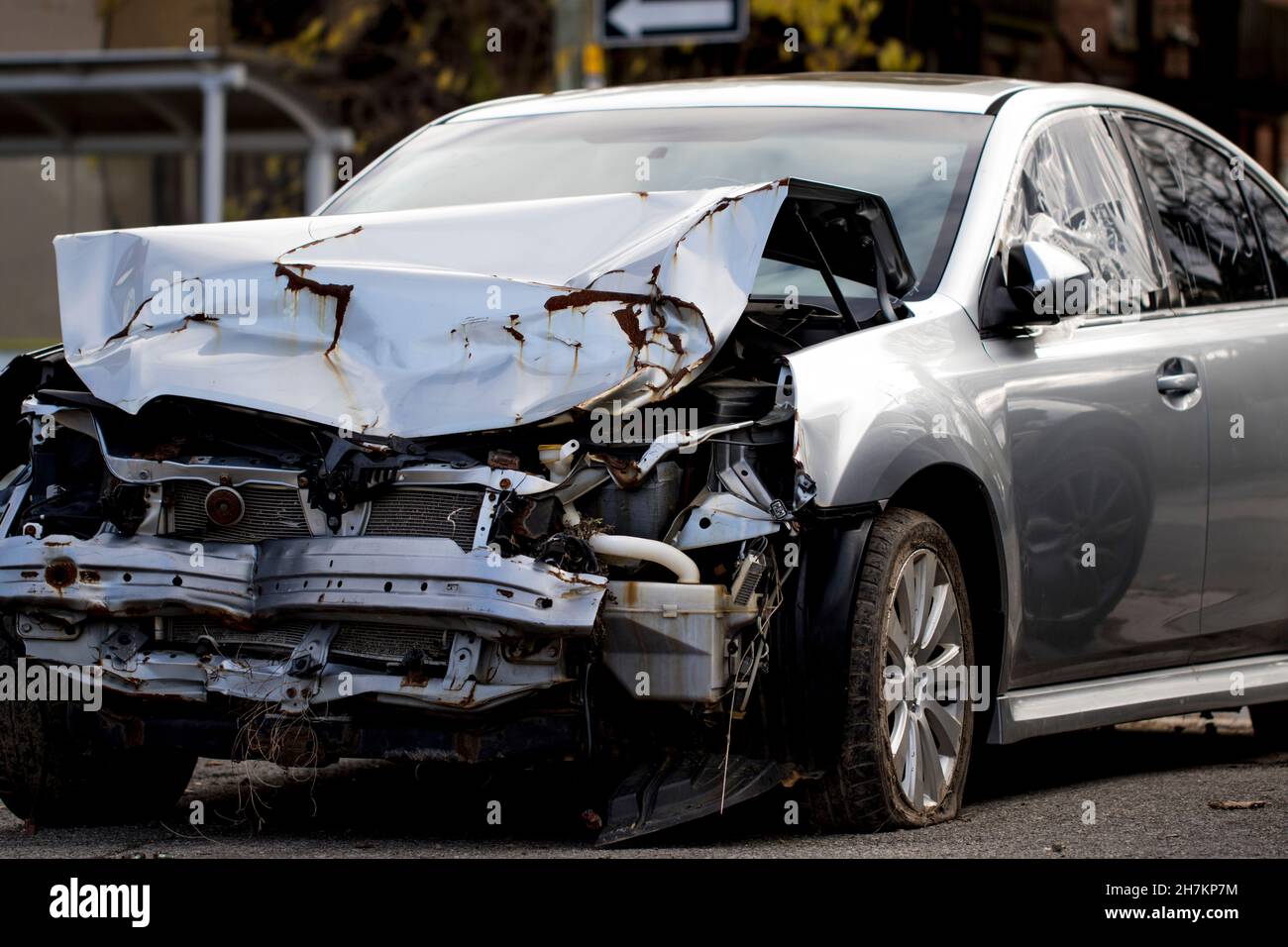 Front End Crash Hi Res Stock Photography And Images Alamy