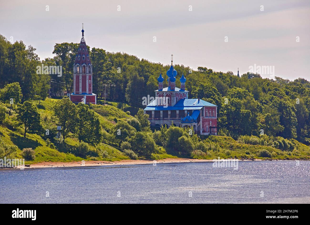 Kazan Christian Transfiguration Church in Tutayev on the Volga ...
