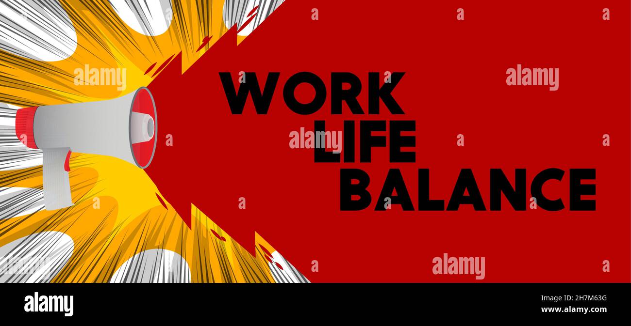Work stress advertisement Stock Vector Images - Alamy