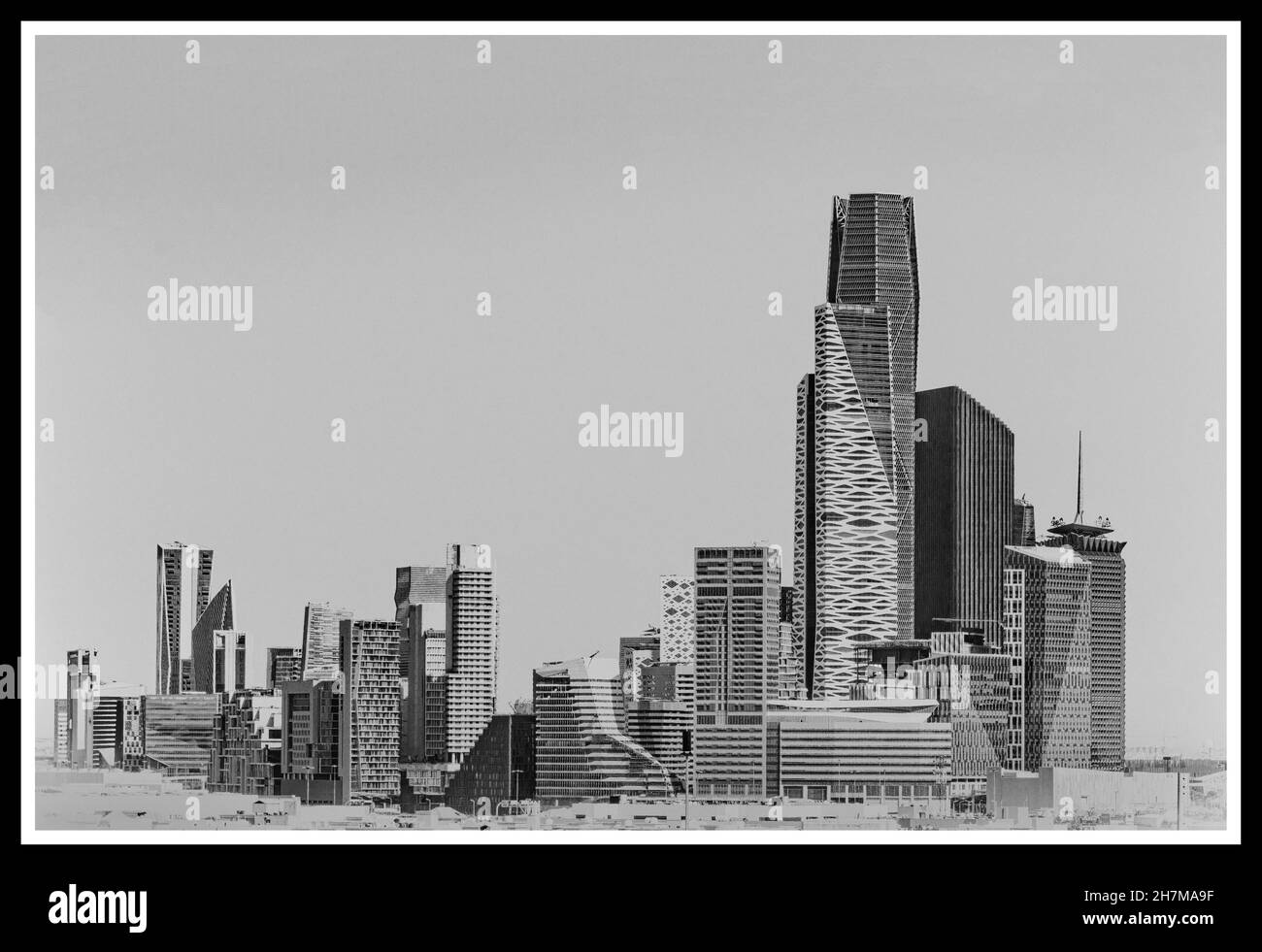 Riyadh KAFD variations Stock Photo Alamy