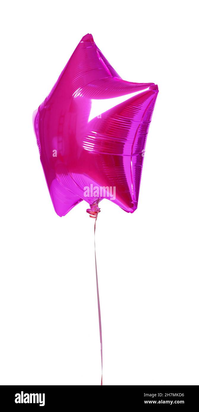 Bright colorful balloons isolated on white background Stock Photo - Alamy