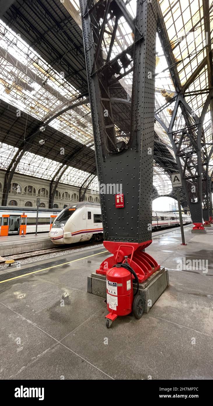 Francia railway station in Barcelona Stock Photo