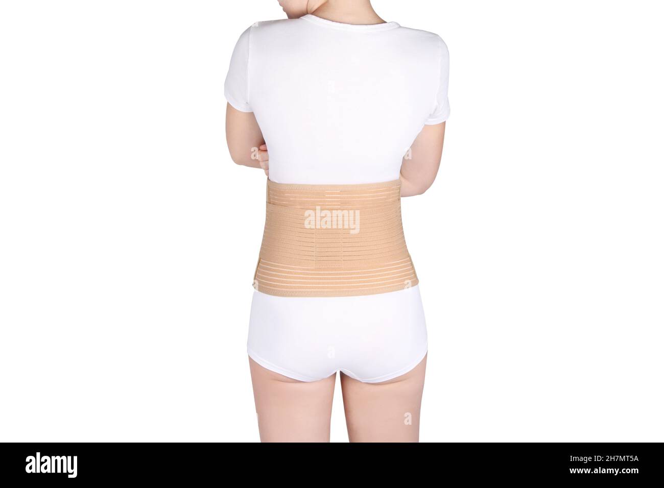 Orthopedic lumbar support corset products. Lumbar Support Belts. Posture Corrector For Back Clavicle Spine. Lumbar Waist Support Belt Strong Lower Stock Photo