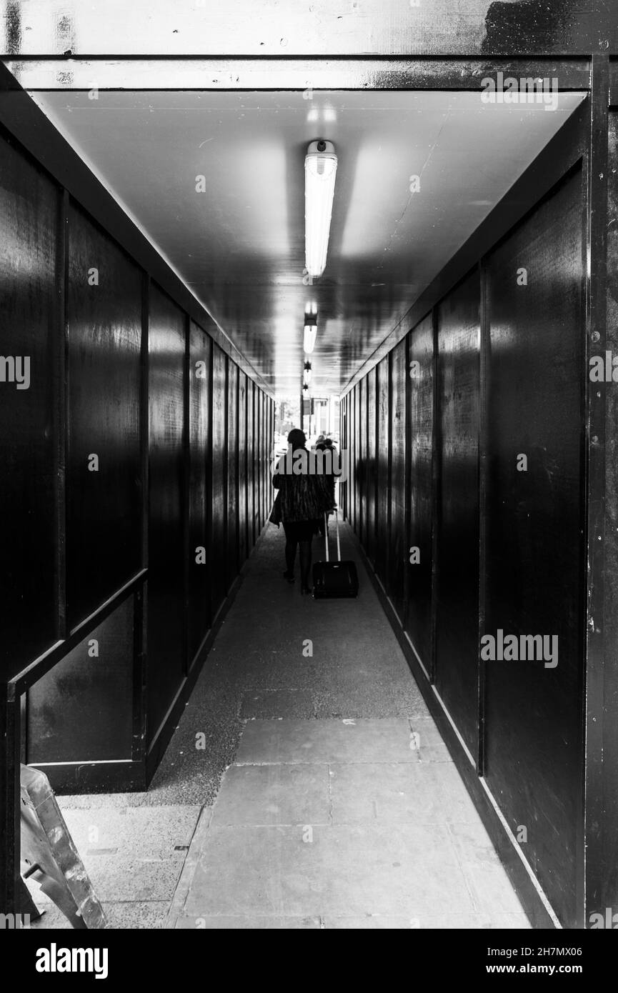 Street photography in London in Black and white Stock Photo - Alamy