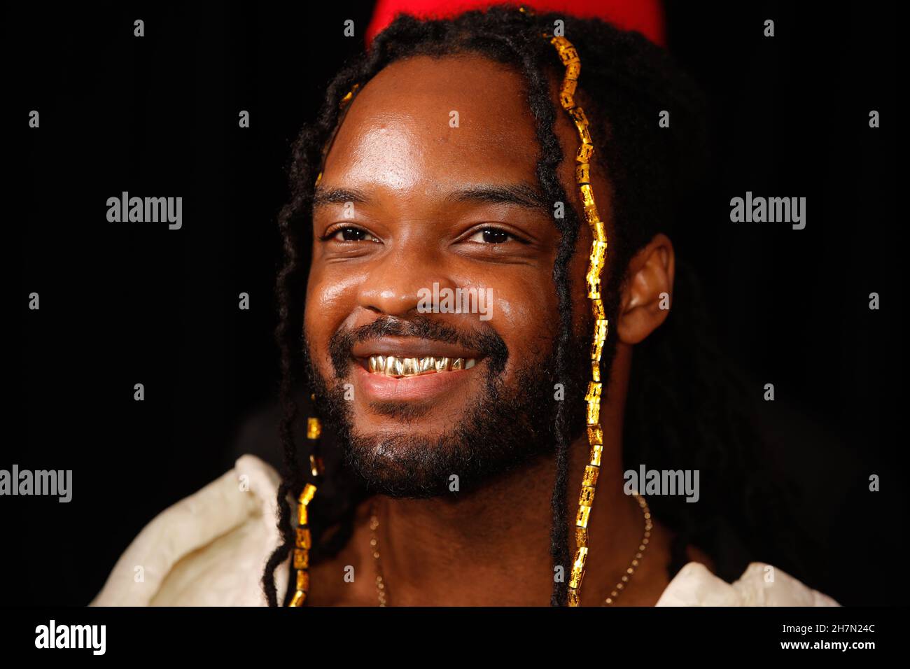 Sydney, Australia, 24 November, 2021. Genesis Owusu arrives at the 2021