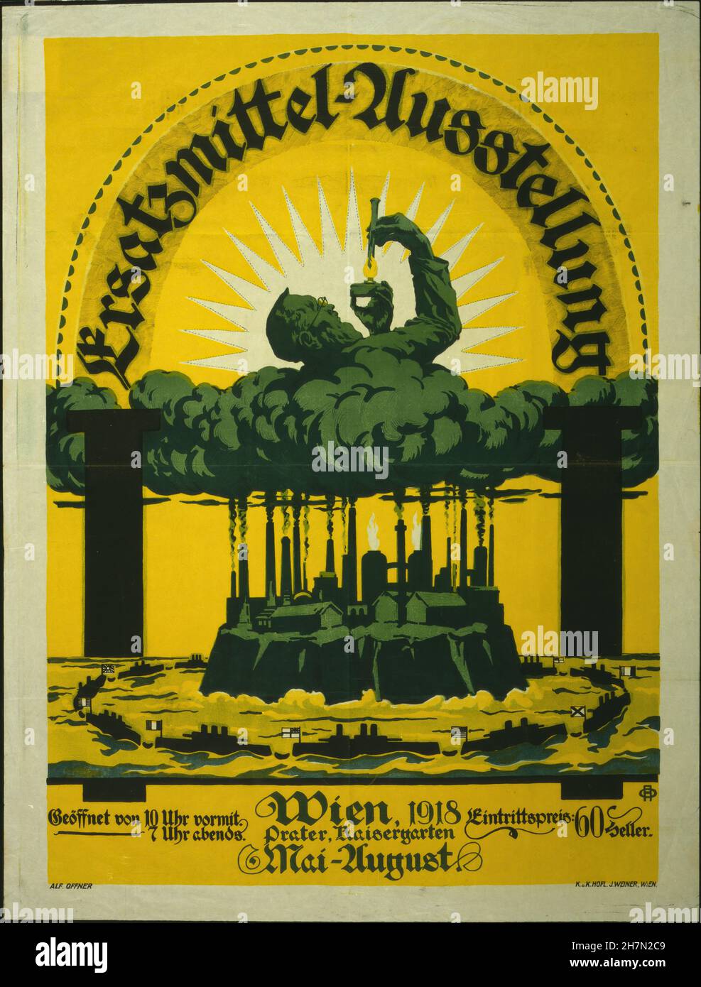 German World War One Propaganda - 106 Stock Photo