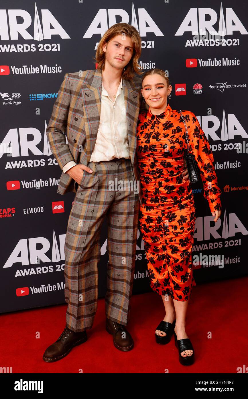 Australia Ruel Sydney, Australia, 24 November, 2021. Ruel arrives at the 2021 ARIA ...