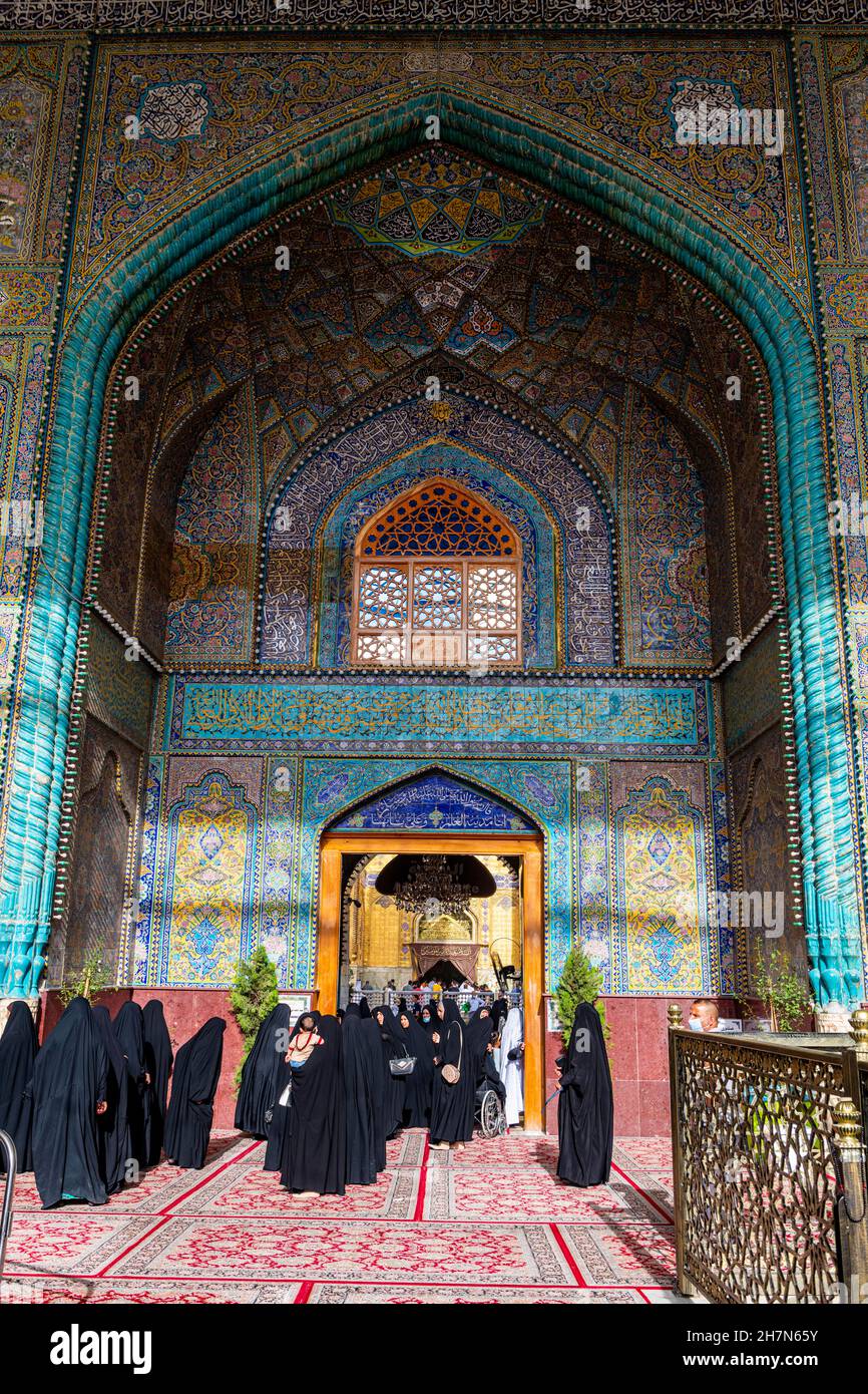 Entrance to the Imam Ali Holy Shrine, Najaf, Iraq Stock Photo - Alamy