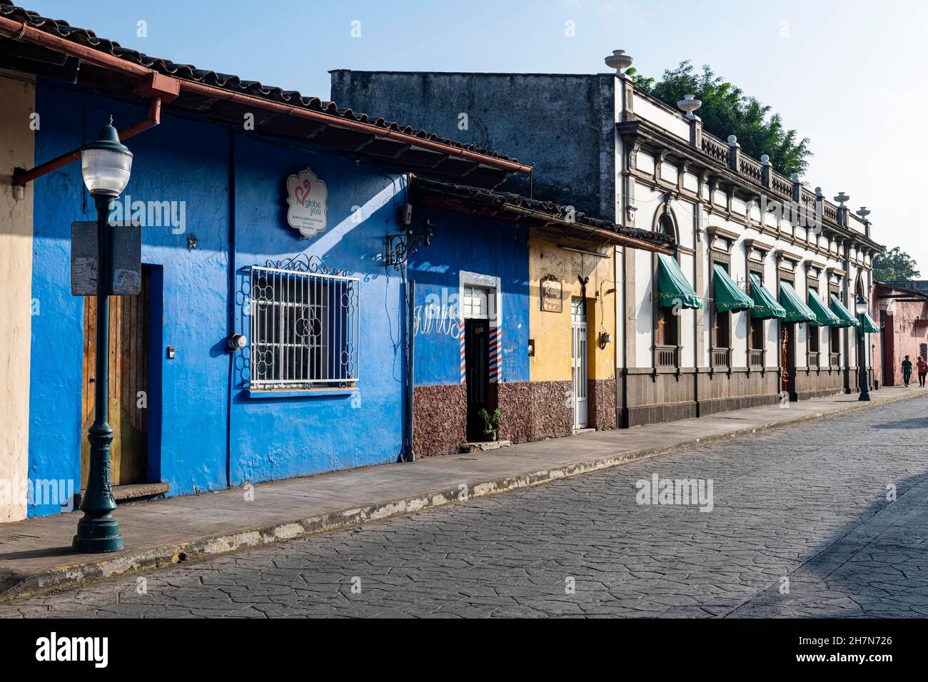 Magic village, Veracruz, Mexico Stock Photo