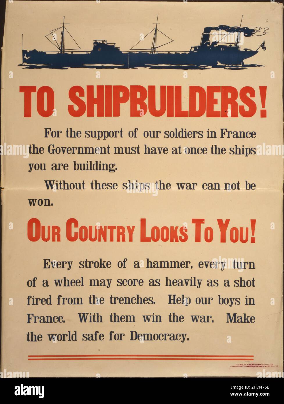 U.S World War One Propaganda - 221 Stock Photo - Alamy
