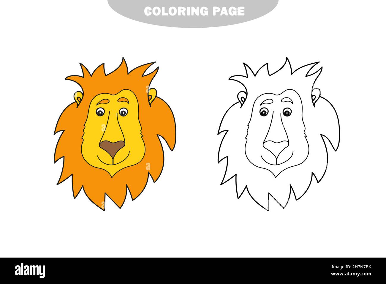 66 Cute Lion Coloring Pages  HD
