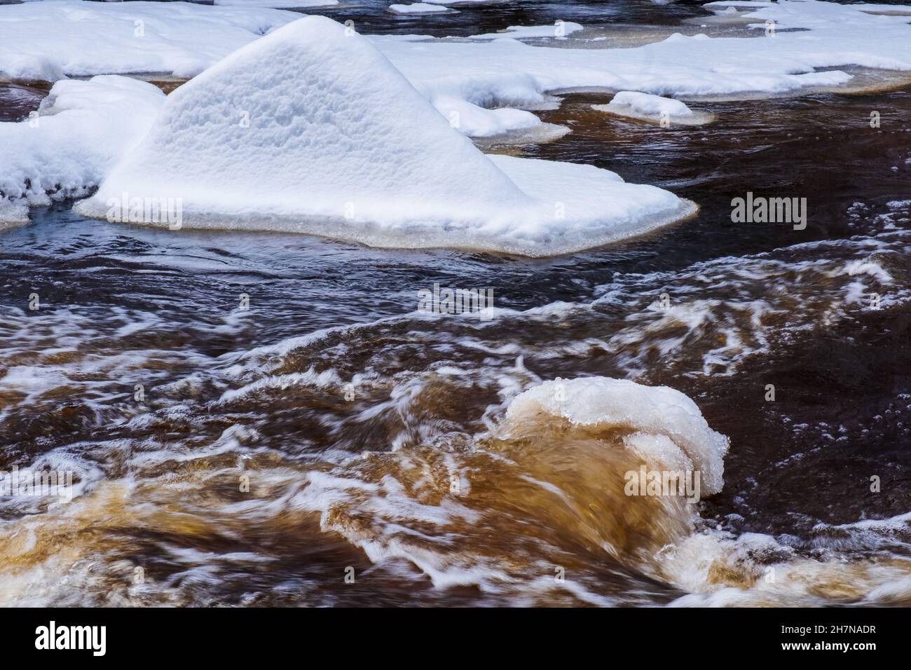 Rapid flow of snow hi-res stock photography and images - Alamy