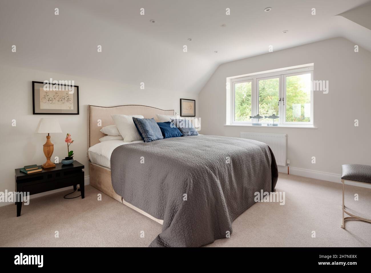 Dry Drayton, Cambridgeshire October 31 2019 Home marketing suite in