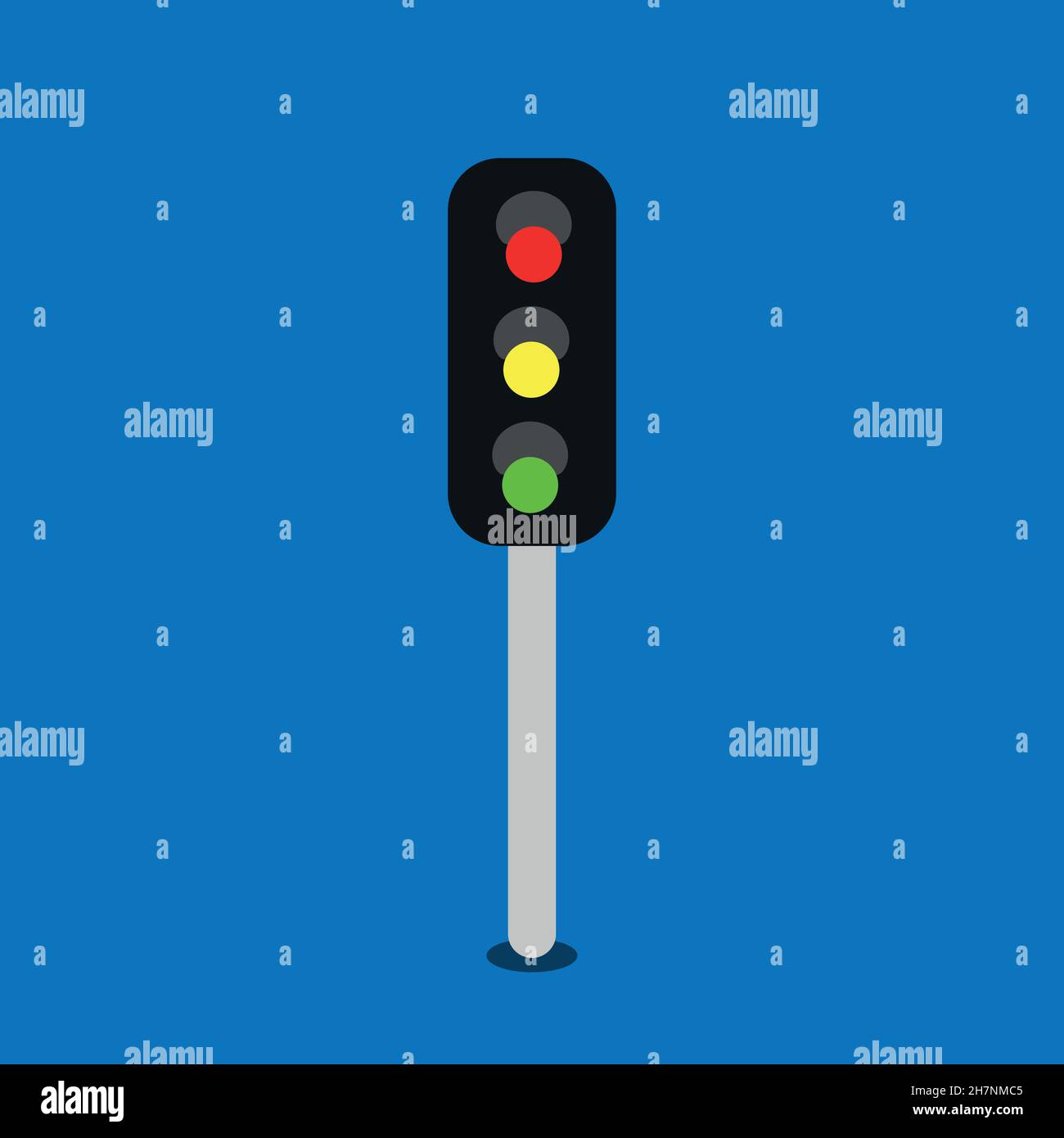 Traffic light icon. Semaphore symbol. Logo design element Stock Vector ...