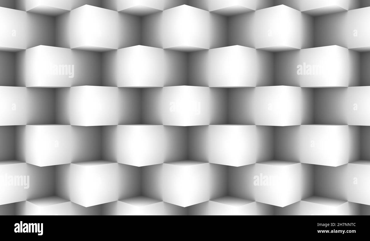 Abstract 3d background consisting of cubes.3d render Stock Photo - Alamy