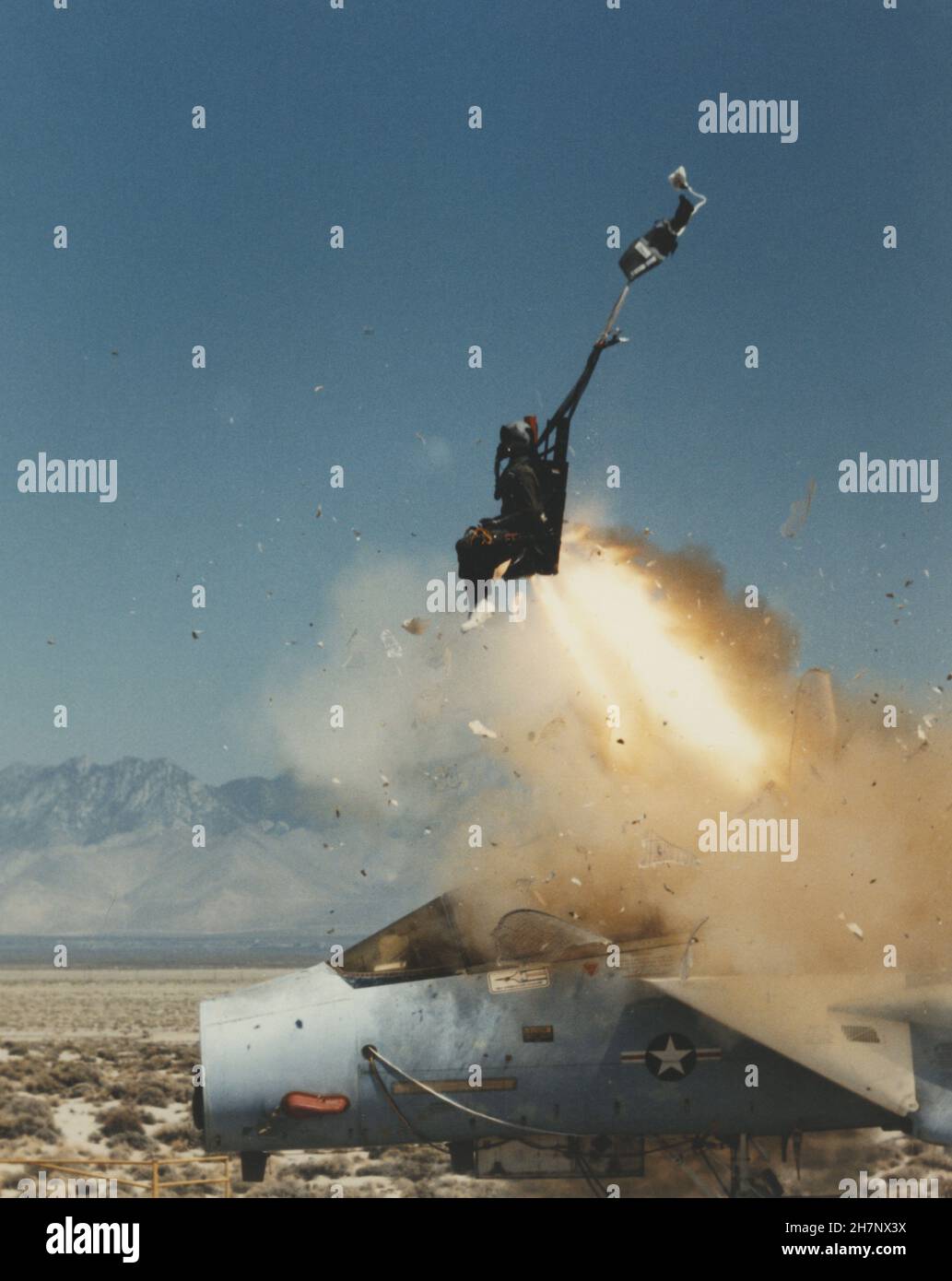 Demonstration of the McDonnell Douglas ACES II ejection seat (Advanced