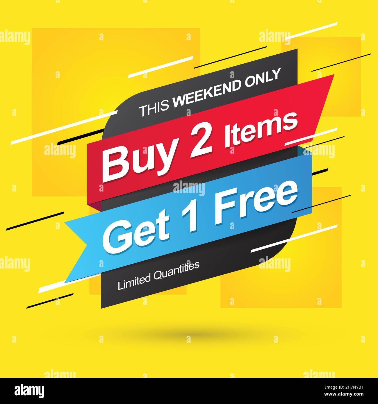 Sale banner template. Big Sale. Save up to 50 off. Vector Stock Vector