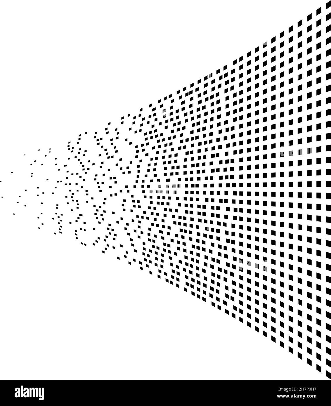 Data Sorting. From Chaos to System. Artificial intelligence.Big data.Smart system. Stock Vector