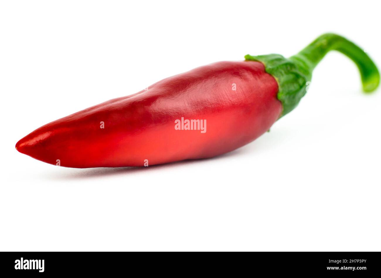 Red chilli isolated side view hi-res stock photography and images - Alamy