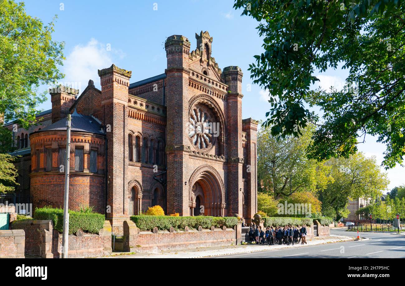 The Princes Road Synagogue, Toxteth, Liverpool 8, UK. Built in 1874