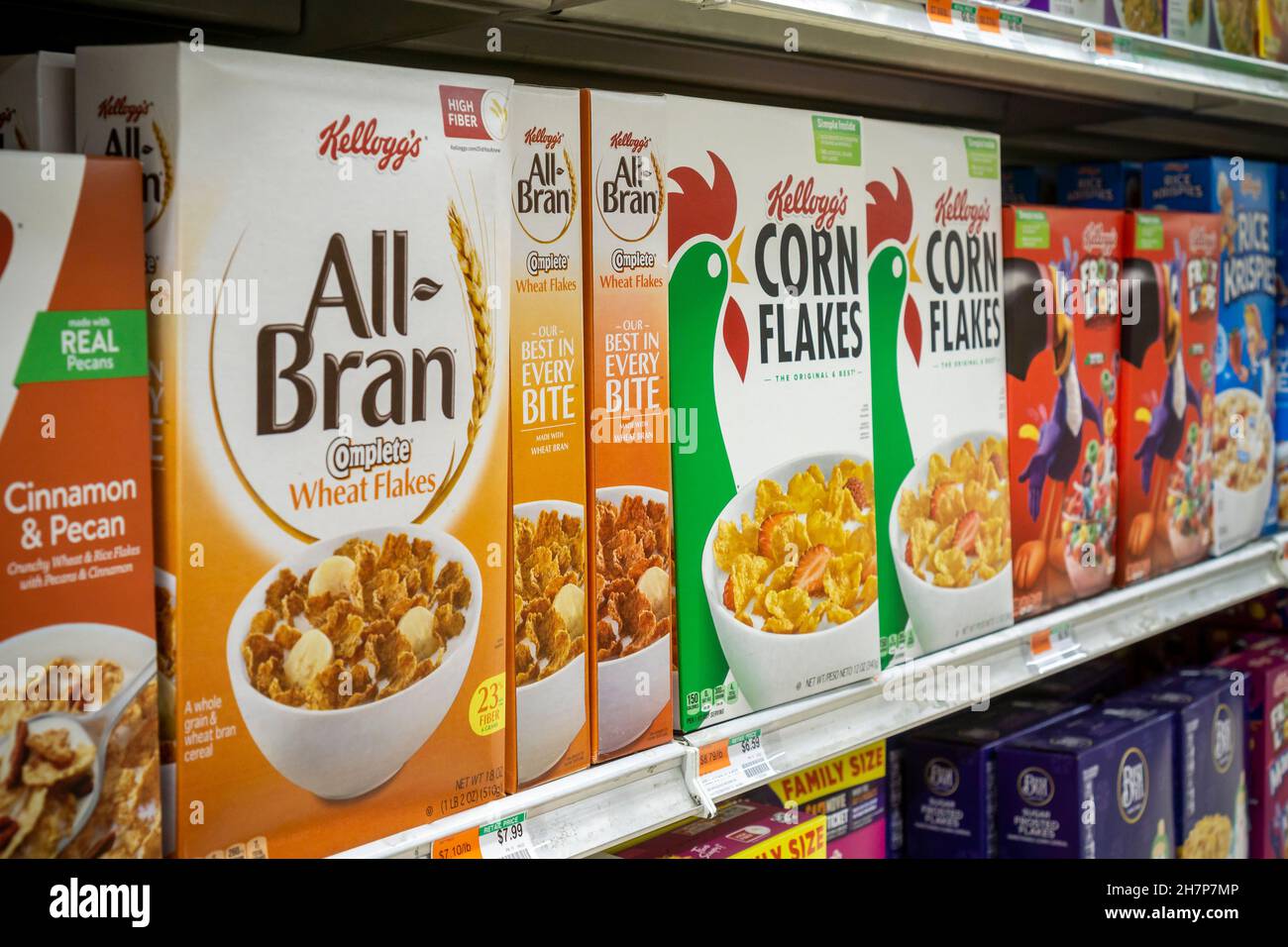 Kelloggs cereal boxes hires stock photography and images Alamy
