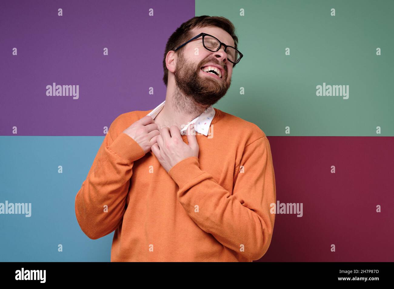 Psychological rash hi-res stock photography and images - Alamy