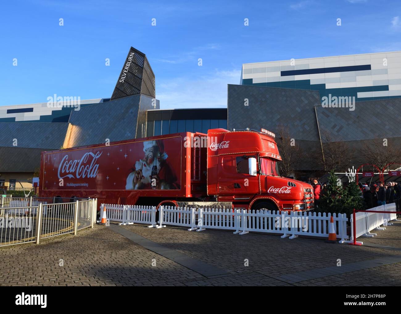 24th, November, 2021.Pollok, Glasgow, Scotland, UK. The big red coca