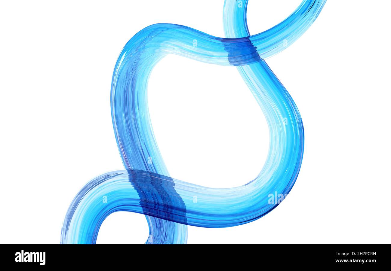 Abstract 3d shapes lines flying hi-res stock photography and images - Alamy