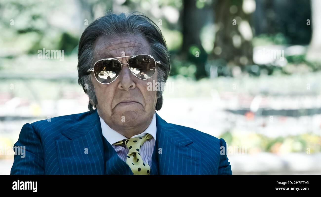 USA. Al Pacino as Aldo Gucci in a scene from the (C) United Artists  Releasing new film: House of Gucci (2021). Plot: Spanning three decades of  love, betrayal, decadence, revenge, and ultimately