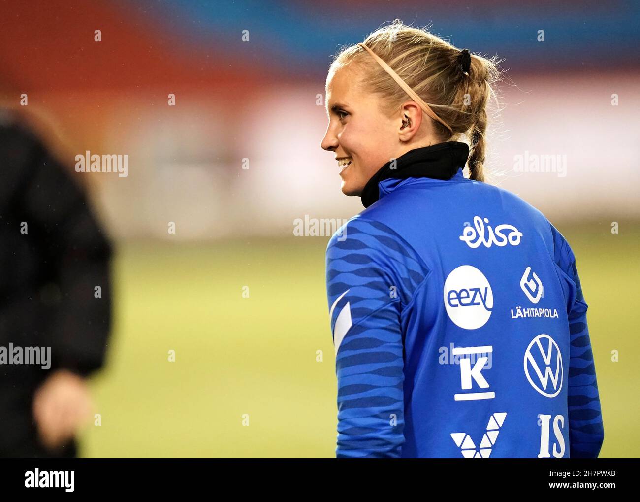 Finland s Ria ling During A Training Session On The Eve Of The Women s 