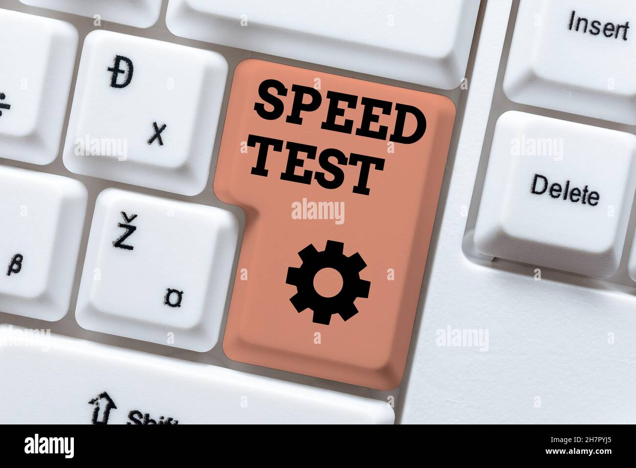 Inspiration showing sign Speed Test. Concept meaning psychological test
