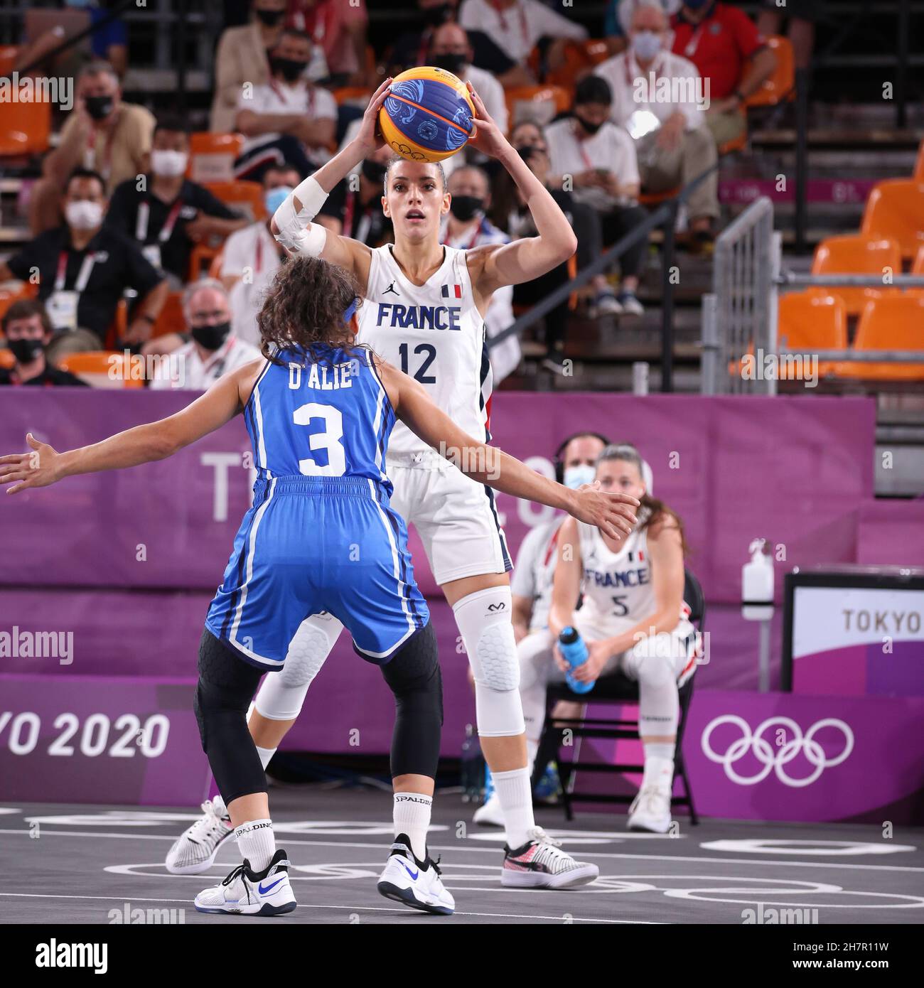 JULY 24th, 2021 TOKYO, JAPAN Laetitia GUAPO of France in action