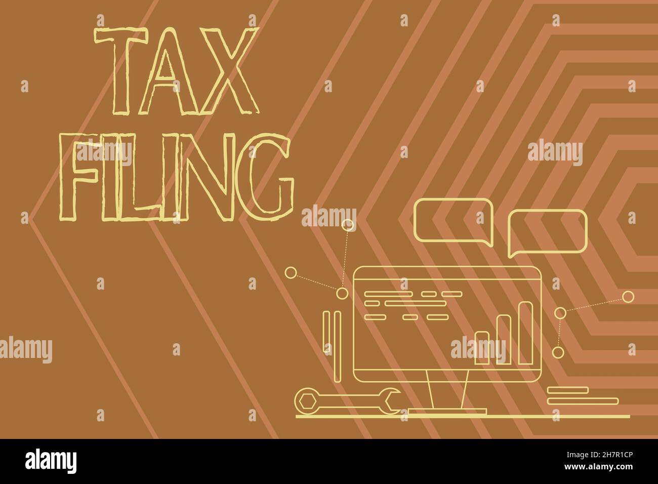 Data Filing Sign Inspiration showing sign Tax Filing. Concept meaning Submitting ...
