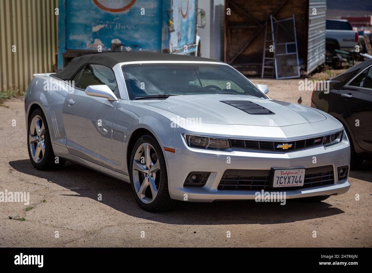 Silver Chevrolet Camaro Car