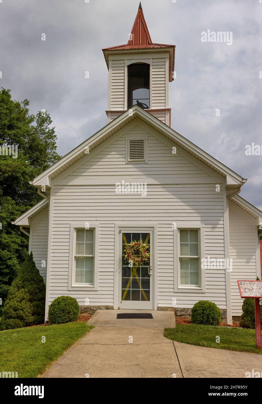 Blountville, Tennessee, USA Replica of the Old First Baptist Church