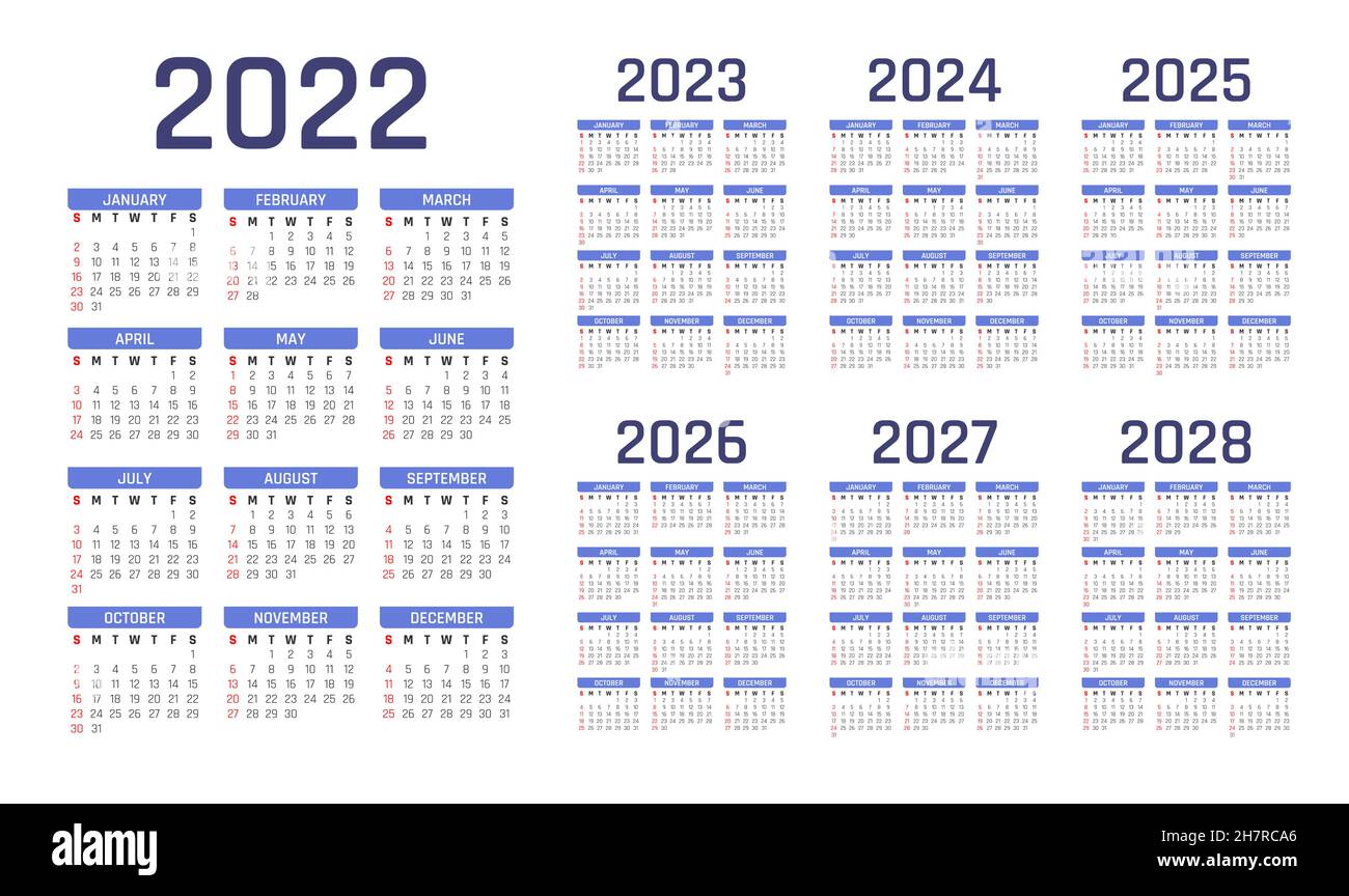 2024 Calendar High Resolution Stock Photography And Images - Alamy