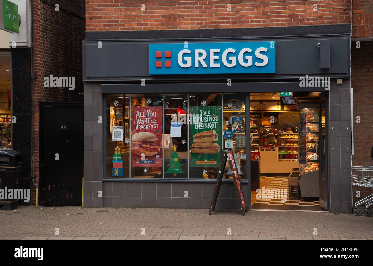 Greggs menu hires stock photography and images Alamy