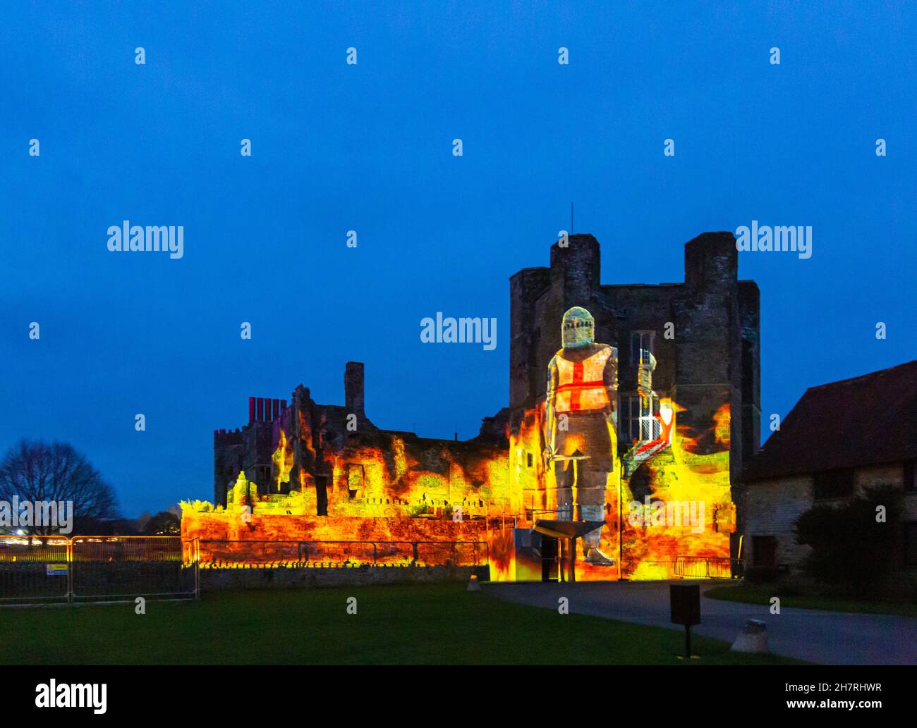 Cowdray, Midhurst, West Sussex, UK. 24th November 2021. Stunning