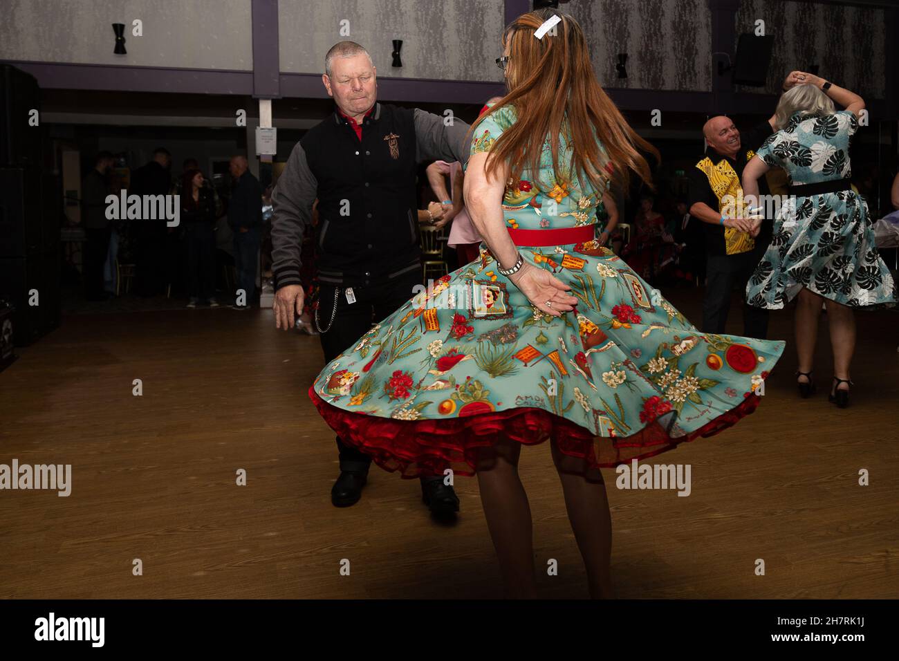 Jiving at Don’t knock the Rock Stock Photo