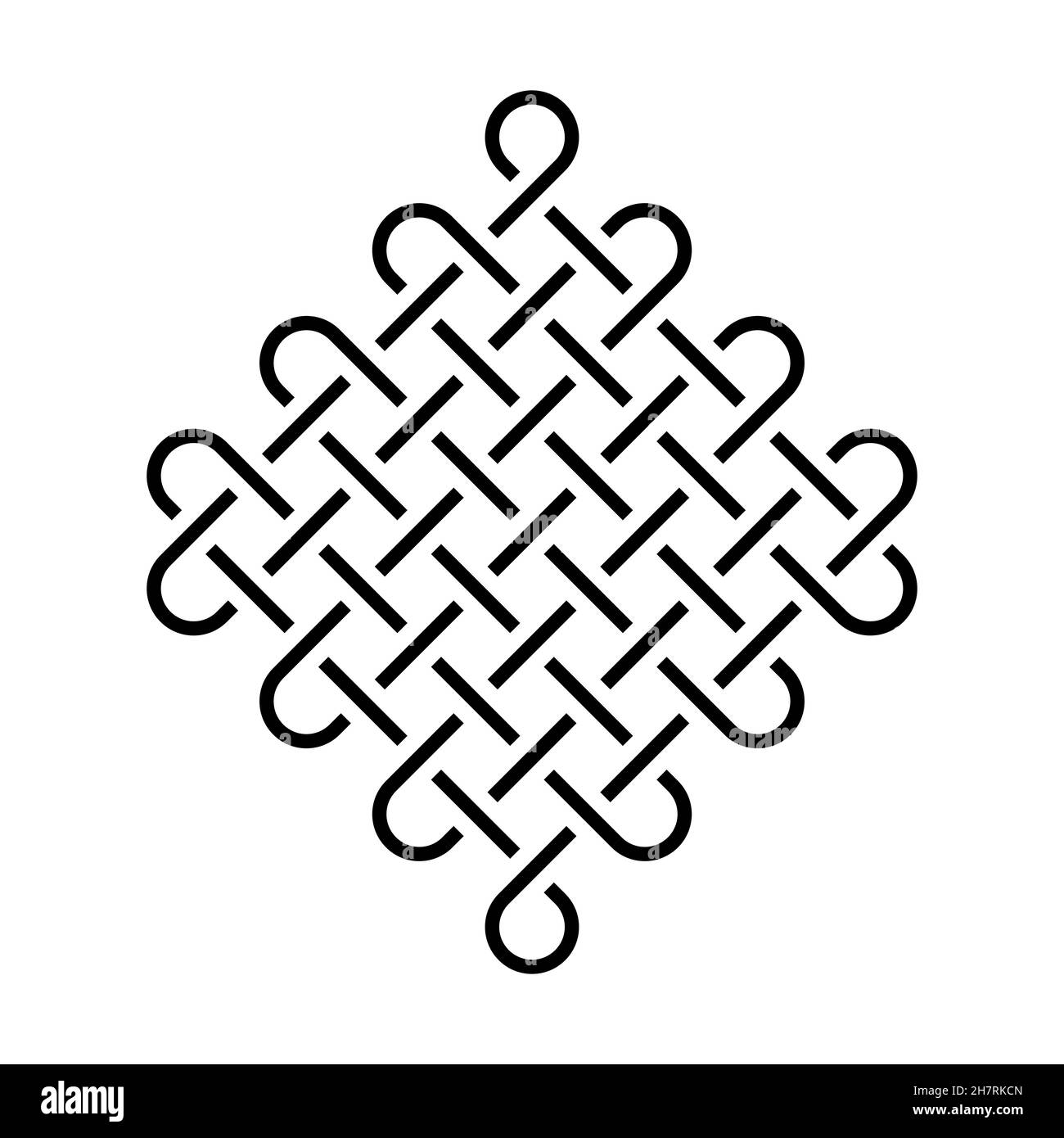 Medieval Celtic Knot Tattoo Set. Celtic, Irish Knots Ornament. Celtic  Symbols, Endless Knot Shape Vector Icon Stock Vector - Illustration of  eternity, goidelic: 254693697