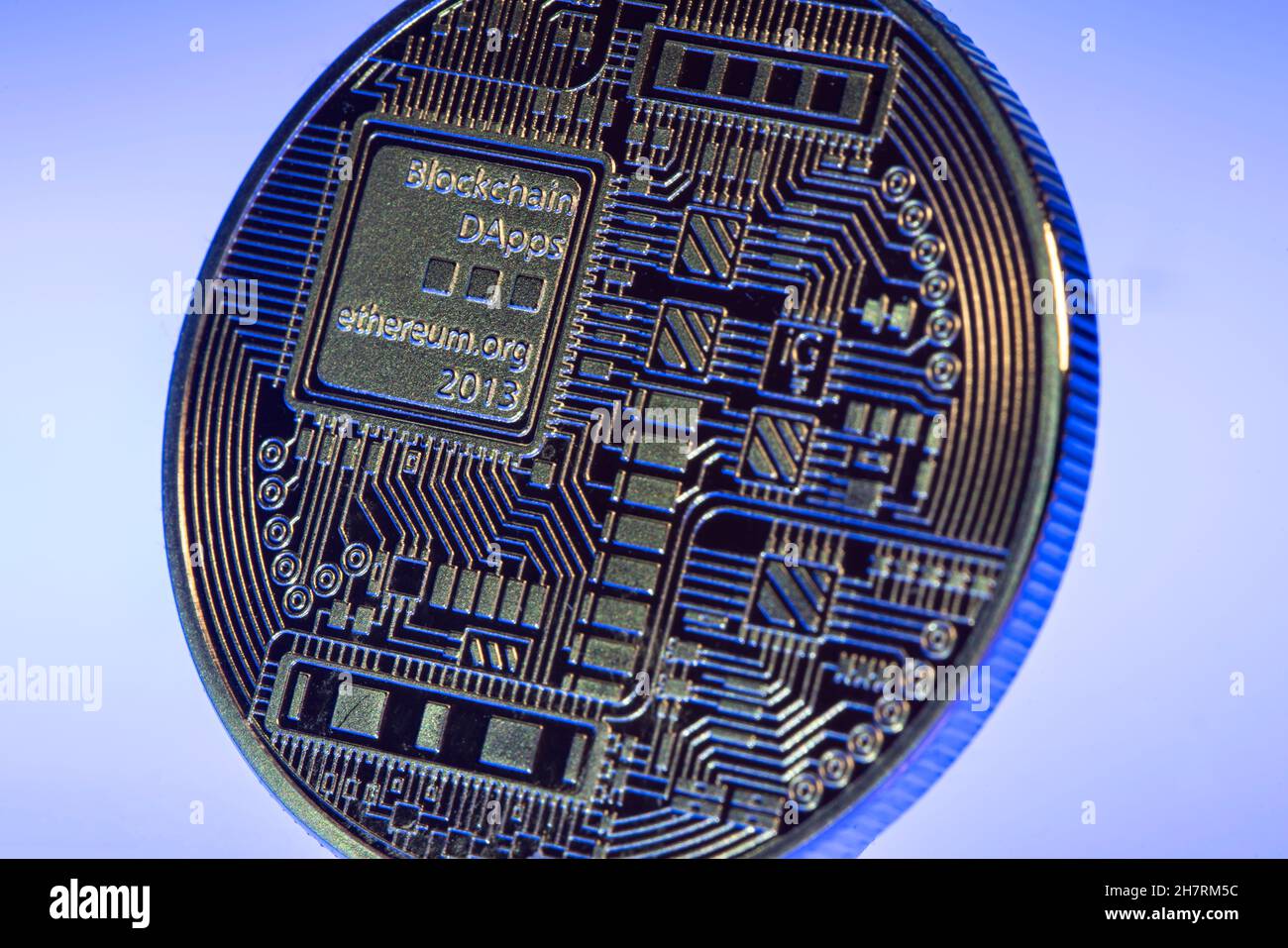 Ethereum, ETH, cryptocurrency, symbol coin, visual placeholder for the digital  currency, blockchain, stock market prices Stock Photo - Alamy