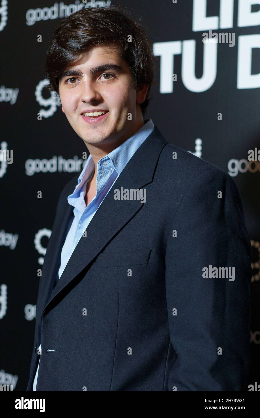 Jorge Bárcenas attends a GHD Christmas event in Madrid. (Photo by Atilano Garcia / SOPA Images/Sipa USA) Stock Photo