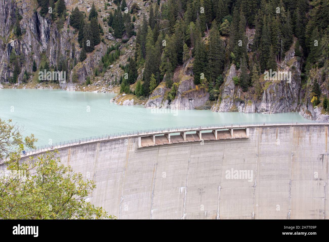 GIBIDUM DAM, NATERS, SWITZERLAND September 27, 2020 Renewable energy